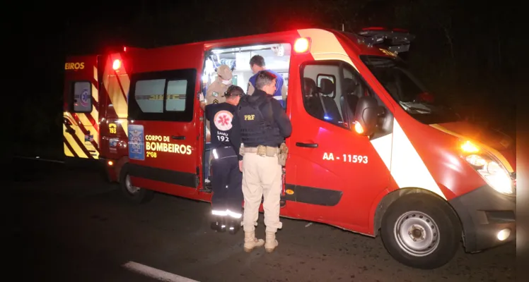 Vítima foi encaminhada ao Hospital Universitário Regional