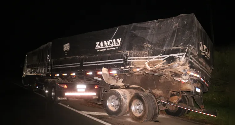 Motorista é internado com queimaduras após acidente em PG