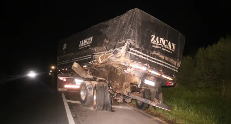 Motorista é internado com queimaduras após acidente em PG