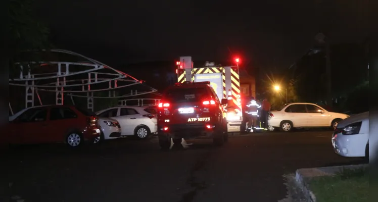 Chegando no local, os bombeiros não encontraram incêndio algum.