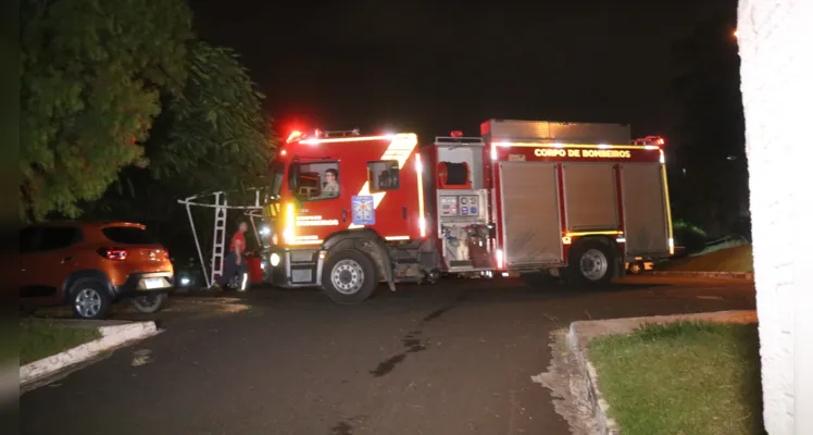 Chegando no local, os bombeiros não encontraram incêndio algum.