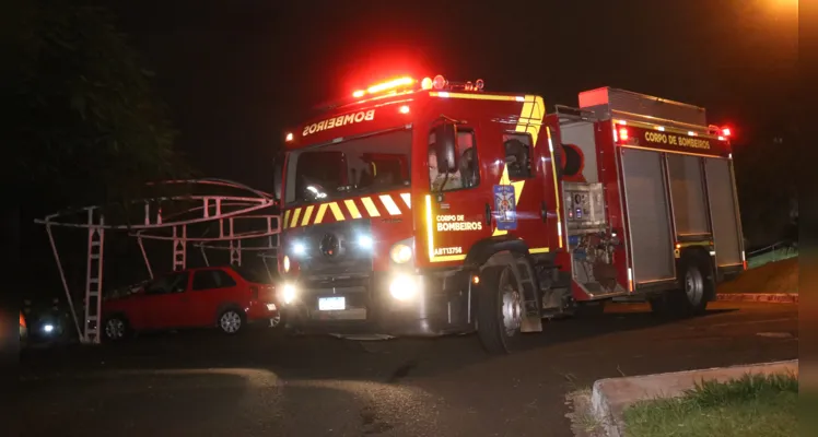 Chegando no local, os bombeiros não encontraram incêndio algum.