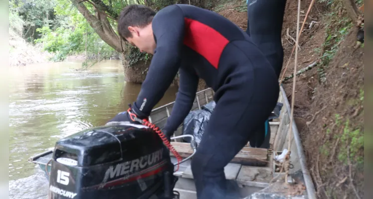 Corpo é achado por pescadores às margens do Rio Pitangui