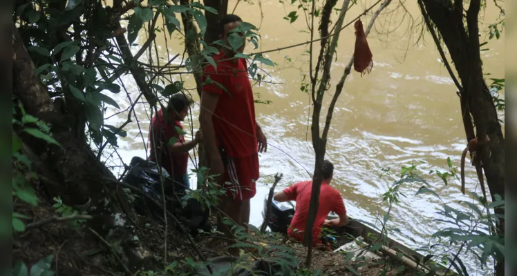 Corpo é achado por pescadores às margens do Rio Pitangui