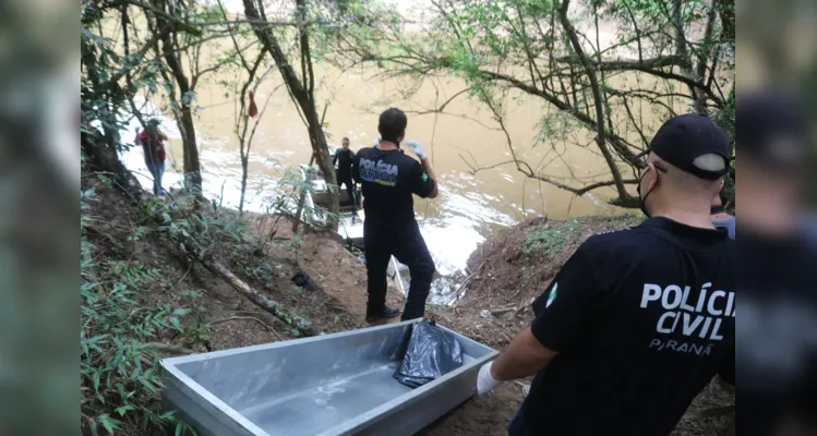 Corpo é achado por pescadores às margens do Rio Pitangui