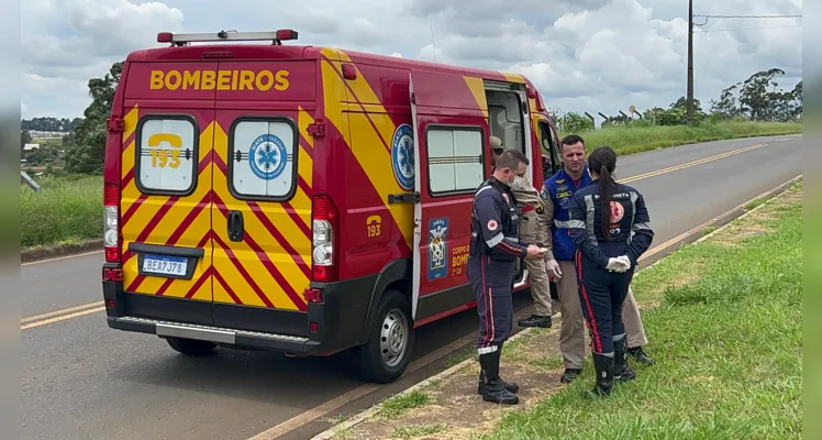 Família conseguiu interceptar a mulher próximo ao Cense, no bairro Neves, onde acionaram as equipes de socorro.