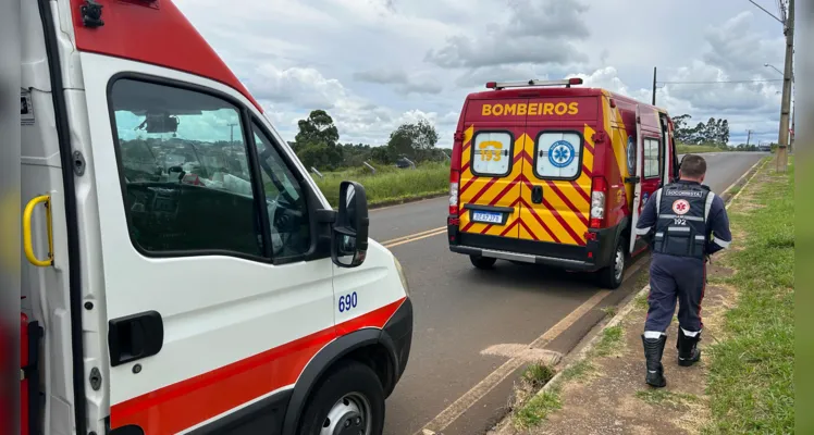 Família conseguiu interceptar a mulher próximo ao Cense, no bairro Neves, onde acionaram as equipes de socorro.