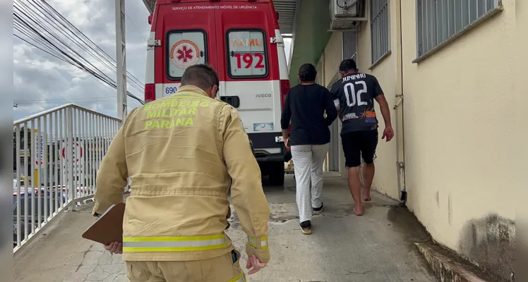 A vítima foi encaminhada pelo Siate para a UPA Santana.