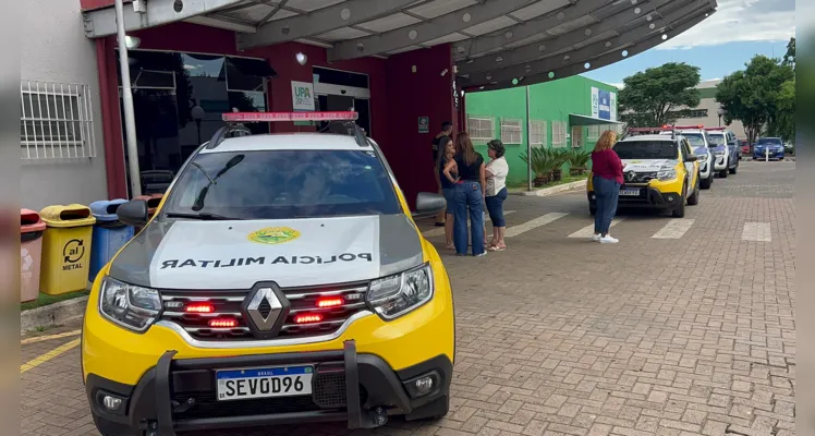 A Polícia Militar e a Guarda Civil Municipal foram acionadas e os órgão competentes investigarão o caso. 