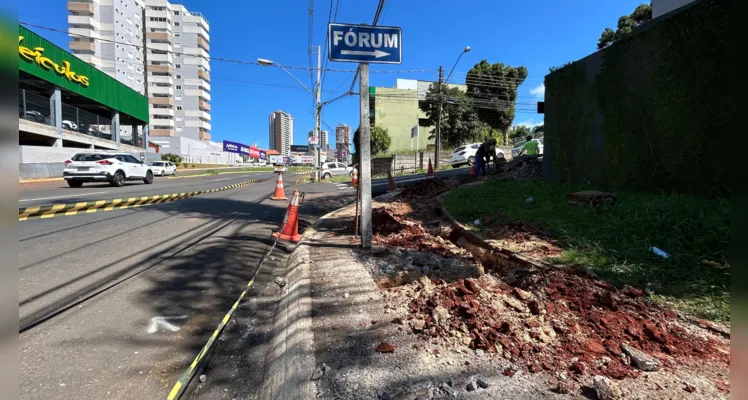 Prefeitura inicia instalação de semáforo na 'Visconde de Mauá'