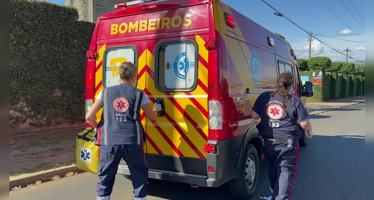 A Polícia Militar também esteve no local e constatou que o condutor da motocicleta não tinha habilitação para dirigir.