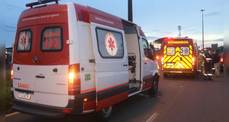 Acidente aconteceu na avenida Souza Naves