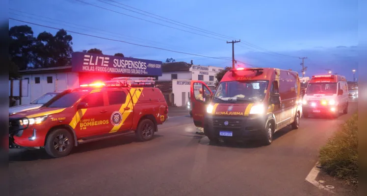 Acidente aconteceu na avenida Souza Naves