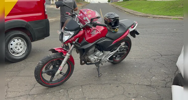 Acidente deixa motociclista e garupa feridos em PG