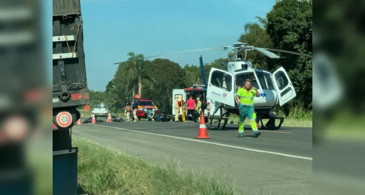 Grave acidente com óbito interdita BR-373 nesta sexta