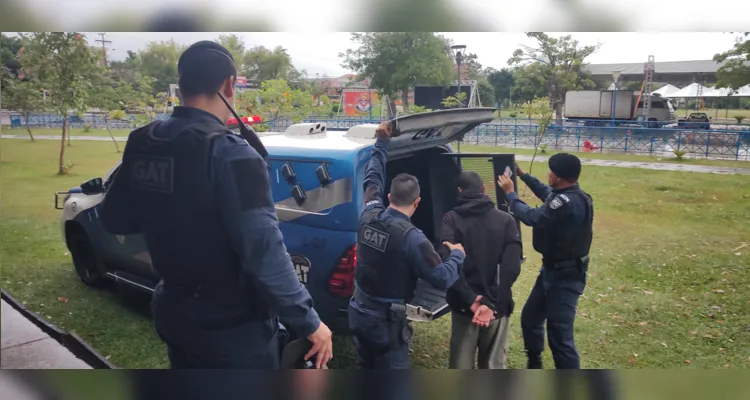 Jovens são apreendidos pela Guarda Municipal no Parque Ambiental