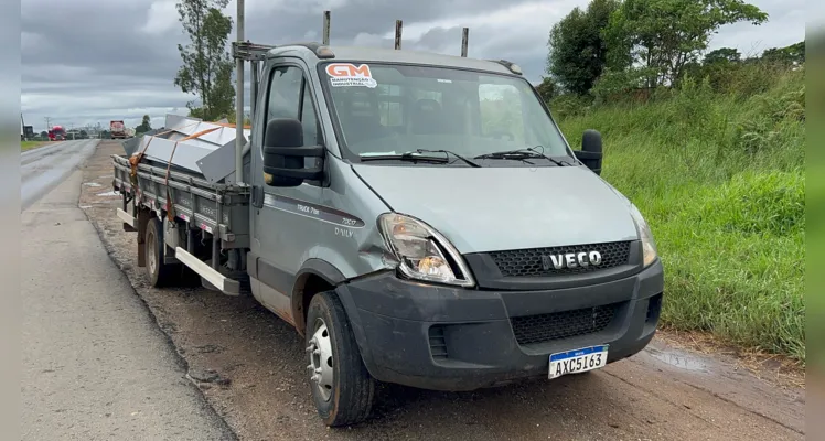 Motociclista fica ferido após colisão com veículo na PR-151