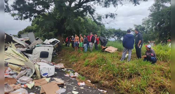 O passageiro teria informado que o motorista dormiu no voltante. 