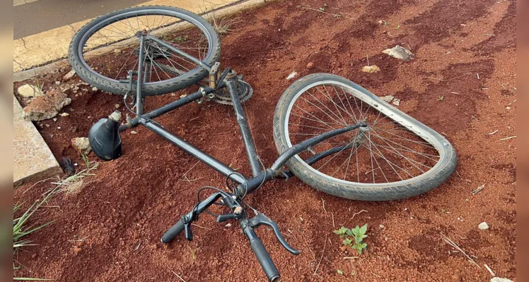 Mulheres ficam feridas em acidente com bicicleta no 'Cará-Cará'