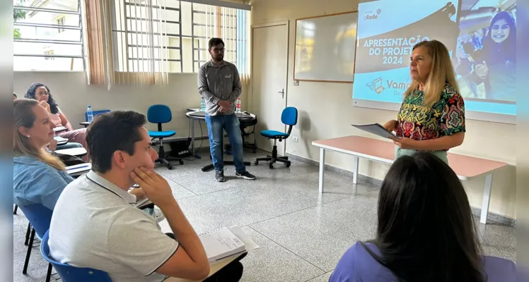 Coordenadores pedagógicos e professores puderam conhecer as novidades do projeto neste ano