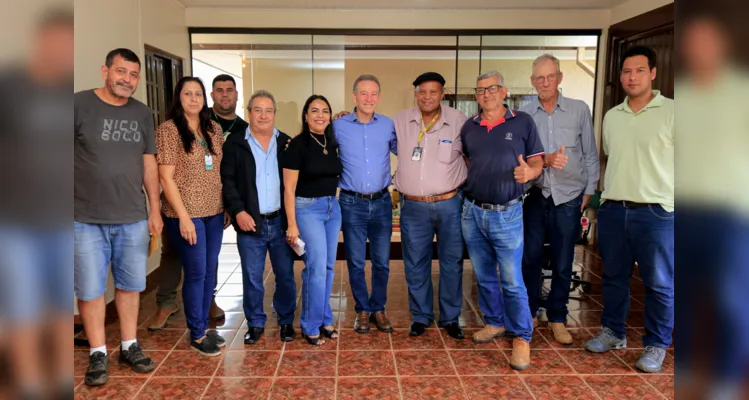 Deputado Estadual Professor Lemos visita Tibagi