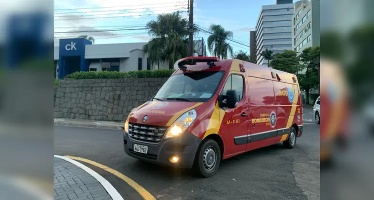 Acidente na 'Vila Estrela' deixa mulher ferida em Ponta Grossa