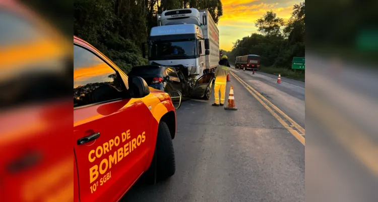 Acidente na BR-277, em Irati, deixa uma pessoa morta |