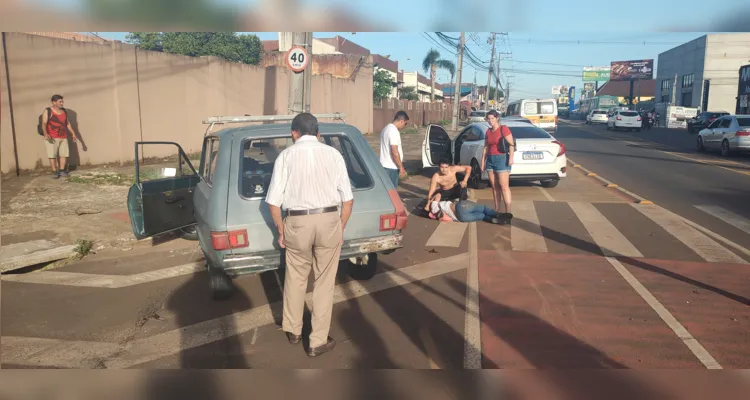 Acidente aconteceu na tarde desta quinta-feira (14) 