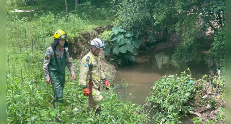 Bombeiros encontraram o corpo de João Gilmar do Prado às 11h50 desta terça-feira (26)