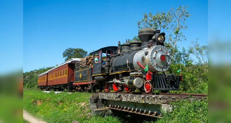 Passeios de trem com vistas para a Mata Atlântica remontam a história do Estado - Trem Caiçara -Morretes-Antonina