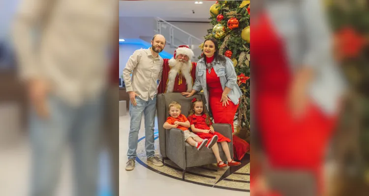 André Pilarski, Giseli Romaniw Pilarki e seus filhos Lavínia e Vicente Romaniw Pilarski