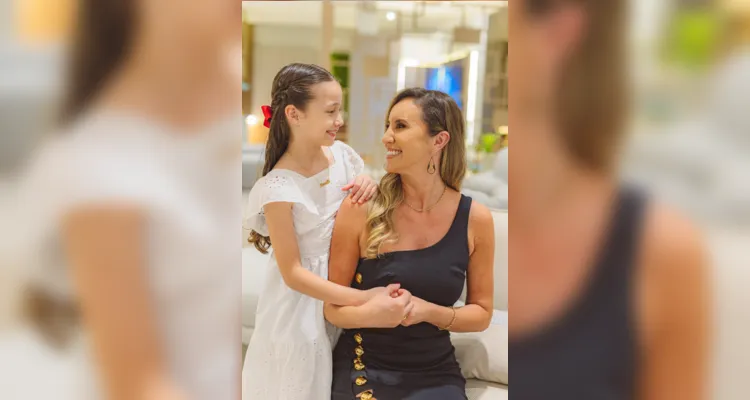 Valquiria Degraf e sua filha Manuella Degraf