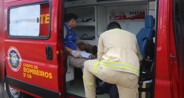 Acidente aconteceu na tarde desta quinta-feira (04)