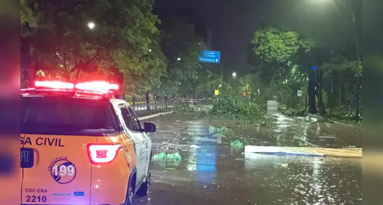 Em Porto Alegre, em apenas uma hora, choveu o equivalente a mais da metade da média prevista para janeiro.