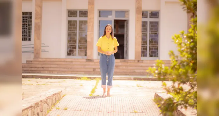 Nessa quarta-feira (7), a caloura conheceu as políticas de permanência coordenadas pela Pró-Reitoria de Assuntos Estudantis (Prae).