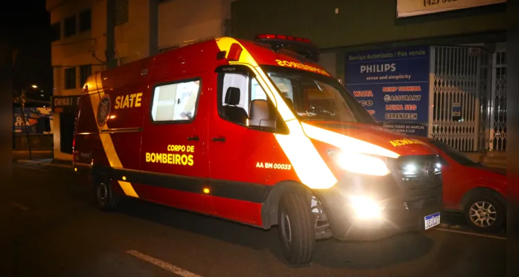 Equipe do Corpo de Bombeiros foi acionada para a situação.