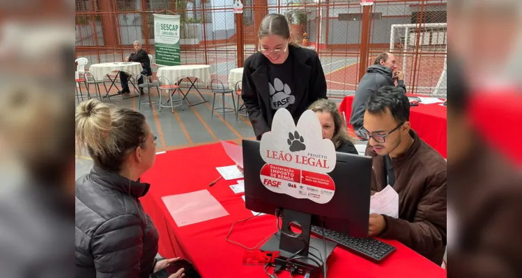 Projeto acontece há diversos anos, auxiliando os contribuintes 