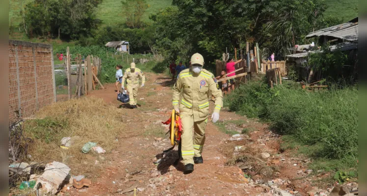 Socorristas do Siate foram mobilizados para ocorrência.