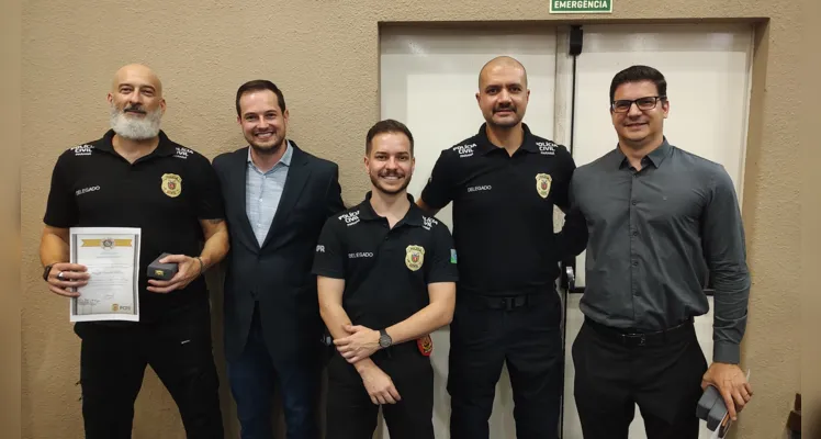 Delegados da região foram homenageados no evento.