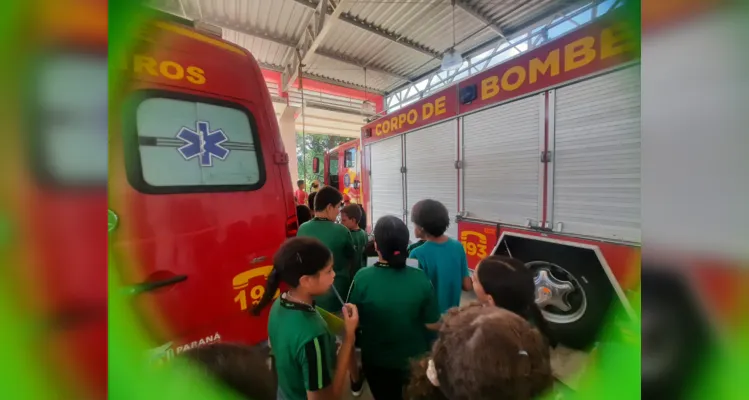 Bate-papo com profissional trouxe vários conhecimentos aos alunos.