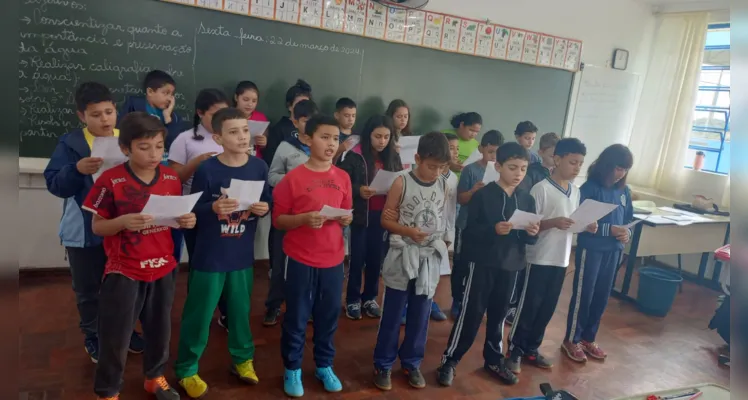 Ações, dentro e fora da sala de aula, permitiram imersão na temática.