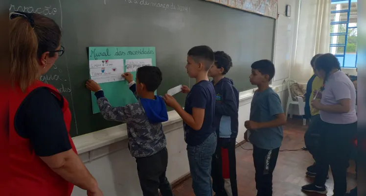 Ações, dentro e fora da sala de aula, permitiram imersão na temática.