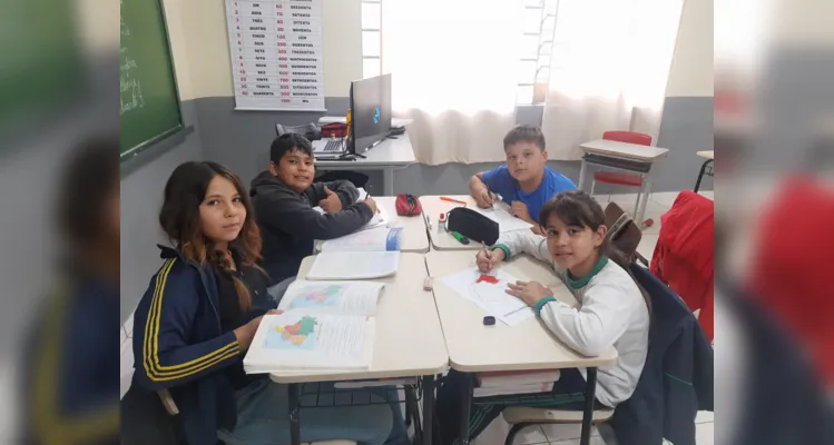 Trabalho em sala e registros de elementos de outras regiões foram alguns dos tópicos do trabalho.