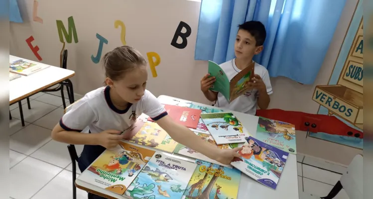 Foram vários momentos e locais diferentes que permitiram uma maior imersão dos educandos.