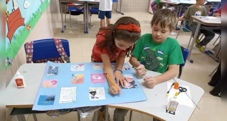 Foram vários momentos e locais diferentes que permitiram uma maior imersão dos educandos.