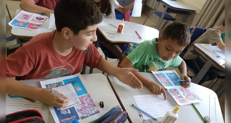 Foram vários momentos e locais diferentes que permitiram uma maior imersão dos educandos.