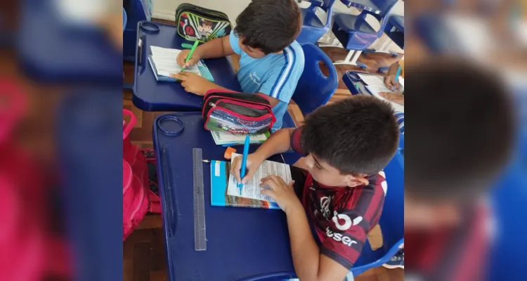 Veja as imagens da ação solidária dos estudantes e todo o trabalho feito sobre o tema central.