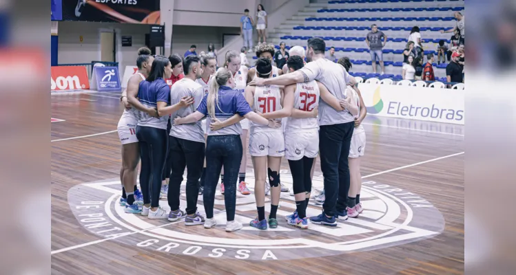 Esta foi a terceira partida do time na competição, todas disputadas em Ponta Grossa.