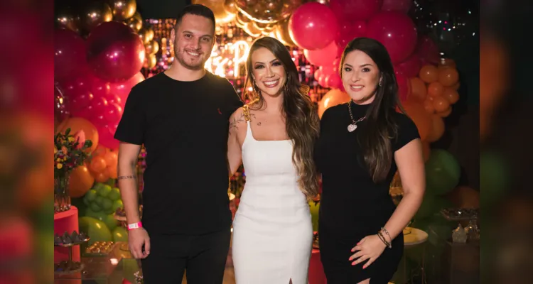 Marco Kautk, Nathalia Wagner e Gabriela Bandeira.