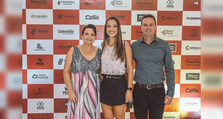 Vanda Pianowski, Cezar Henrique de Lima e Suelen Gimenes.